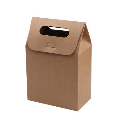 China Recyclable Custom Printed Mini Kraft Paper Candy Cookie Treat Paper Packaging Box for sale