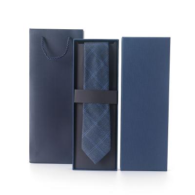 China Customized Recyclable Men Tie Sets Gift Box With Recyclable Ties Cardboard New Style Packaging Gift Bag HXD-A202062 Eco - Friendly for sale