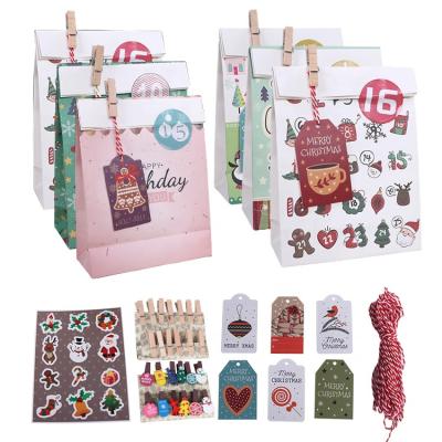 China Recyclable Cartoon Paper Gift Bags Gift Cookie Candy Treat Bag for sale