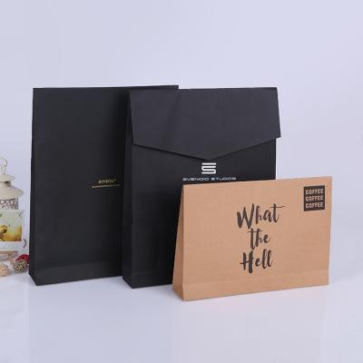 China Recyclable Brown Envelope Paper Bag Letter For Cloth No Handle for sale