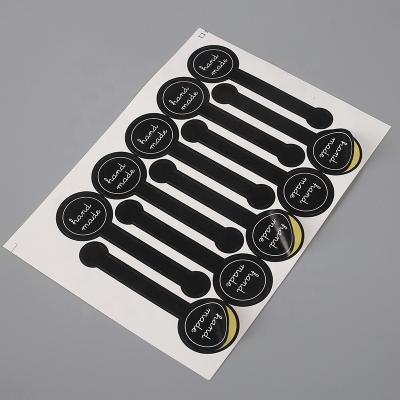 China Scratch Off Custom Handmade Product Seal Stickers For Bottles Cookie Jars And Candy for sale