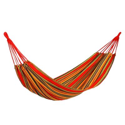 China Durable Camping Cotton Hammock With Carry Bag for sale