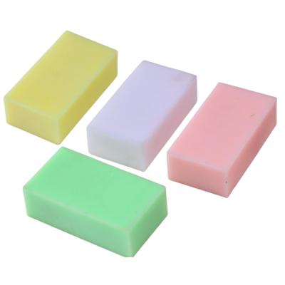 China Office Eraser Wholesale High Quality  Rubber Erasers Creative Color Pencil Eraser School Stationery Supplies for Kids Students for sale