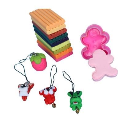 China Eco-friendly  PVC Hot sell new Colorful Oven Bake Polymer Clay Modeling soft DIY Educational Toys for Children's Playdough & Slime for sale