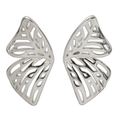 China TRENDY Fashion Large 14K Gold Filled Stud Christmas Earrings Butterfly Earings Te koop