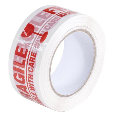 China Waterproof Bopp Adhesive Red Brittle Tape Custom Washi Tape Printing Printed Tape for sale