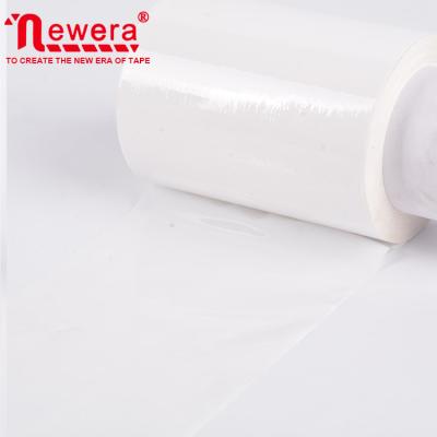 China LLDPE Shrink Wrap Material And Molding Processing Jumbo Type Stretch Film Roll For Packaging for sale