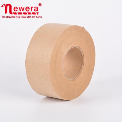 China Waterproof Custom Length Width Printed Water Activated Paper Tape Reinforced Gummed Tape For Dispenser Machine for sale