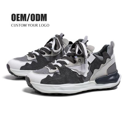 China Fashion Trend High Quality Plus Size Custom Sports Shoes Wholesale Fashionable Casual Men's Shoes Running Shoes for sale