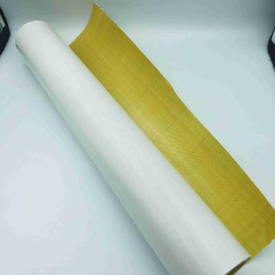 China 176°F Yellow Ginger Agglutination Flexographic Plate Mounting Tape With PE Film Release Paper for sale