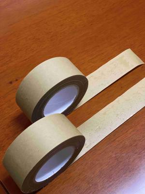 China Practical Rubber Kraft Paper Adhesive Tape , Single Sided Paper Tape Brown for sale