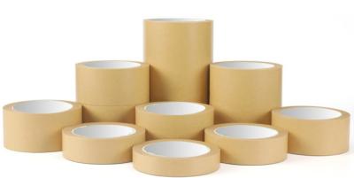 中国 20mm-100mm Tear By Hand Kraft Paper Hot Melt Adhesive Tape With Viscosity 販売のため