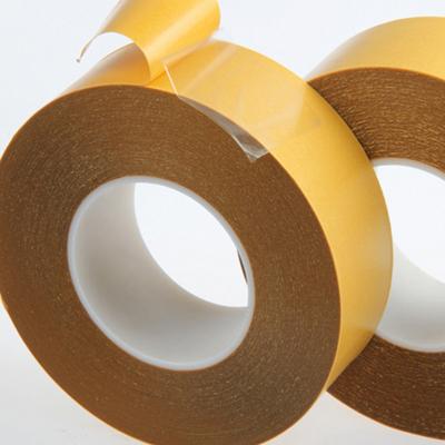 중국 PET Hot Melt Adhesive Tape Yellow /  White Double Sided For Knife Required Tearing 판매용