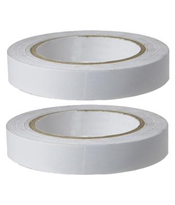 China Viscosity Cotton Paper Double Sided Tape / Box Sealing Paper Tear By Hand Adhesive For Bag Sealing for sale