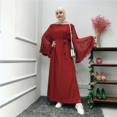 China New Fashion Islamic Clothing Long Maxi Abaya Dress Abaya Dress for sale