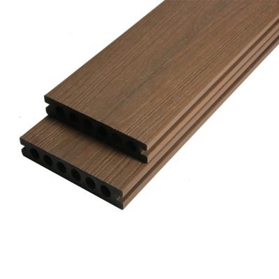 China EUROPEAN Design Co Extrusion Co-Extrusion Wpc Covered Wood Plastic Composite DeckingFor The Swimming Pool House for sale