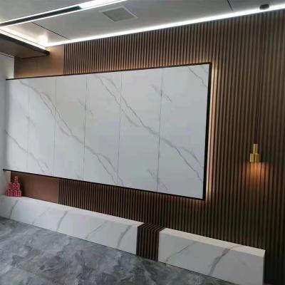 China Modern Cheap Bamber WPC Wooden Sheet Marble Fiber Integrated Wall Paneling For Mobile Home for sale