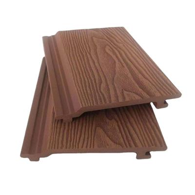 China Modern Waterproof Precast Wooden Bathroom WPC Walls And Roofing Panels Interior Home Decor for sale