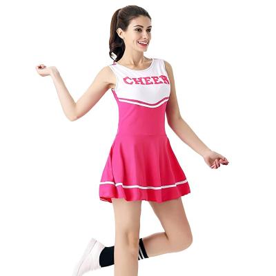 China Professional sports quick dry girls cheer up dance cheerleader costume, sublimated cheerleading uniforms for sale