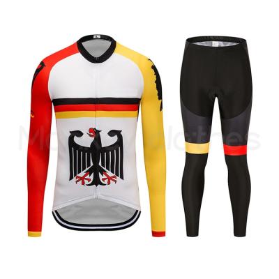 China 100% Recycling Polyester Pro Team Long Sleeve Anti-UV Long Sleeve Jersey for sale