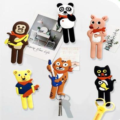 China China Europe small animal scarf fridge magnet hook, magnet hook for wholesale for sale