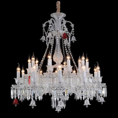 China Crystal Hall Decor Baccarat Chandelier Lighting Hanging Lights For Wedding Venue for sale