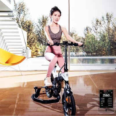 China 500w British 16 Inch Eu Warehouse Stock Ebike Foldable Electric Bike Fat Tire Adult Hybrid Folding Electric Bike City for sale