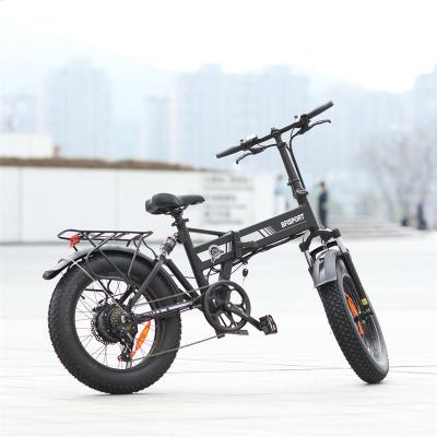 China USA Warehouse Ddp 20 Inch Tire 750w Adult Fat Road Folding Folding Electric Bicycle Free Shipping for sale