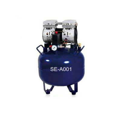 China Quiet Dental Sector Oilless Dental Air Compressor 545W One For One 32L Unit for sale