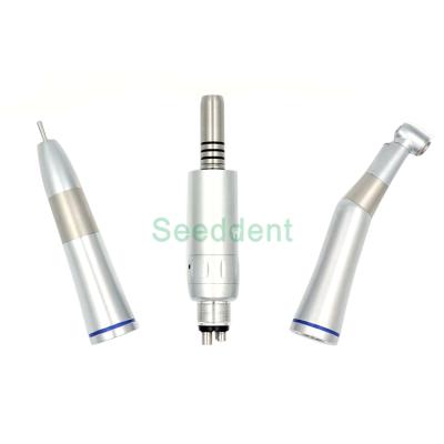 China Dental Internal Metal LED Water Jet Low Speed ​​Kit / 1:1 LED Contra Angle Low Speed ​​Dental Handpieces for sale