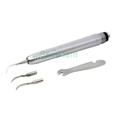 China Dental Metal 2/4 Hole Air Scaler With 3 Tips Compatible With EMS / Woodpecker for sale