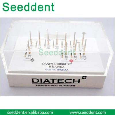 China Dental Area Coltene DIATECH PREMIUM ROTARY INSTRUMENTS CROWN & BRIDGE KIT for sale