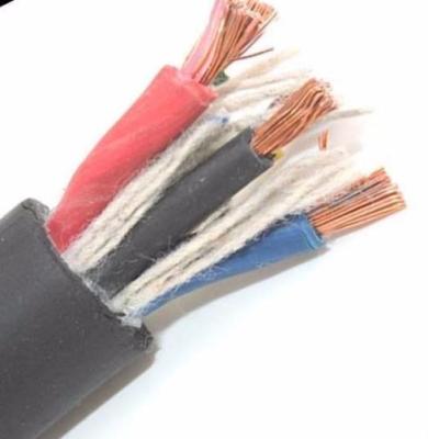 China High Quality H07RN-F 4X14AWG Flexible Power Cable Low Voltage Copper Conductor Rubber Insulated for Industrial Applications for sale