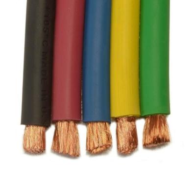 China High Quality YH/YHF Copper Conductor Rubber/PVC Welding Cable Best Price Made in China for use with Welding Machines for sale