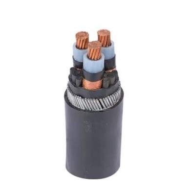 China 3-Core 120mm2 CU/AL XLPE Insulated Power Cable with Single Core PVC PE Sheath 6mm 22kV for sale