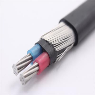 China Concentric Design 10mm2 PVC Insulated Electrical Wires AA Cables with Neutral Screen for sale