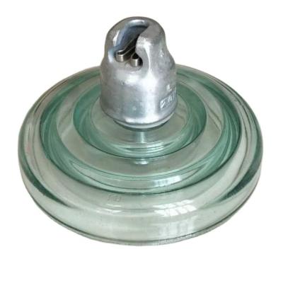 China Uzbekistan Tensile Strength 70/100KN Porcelain Toughened Glass Suspension Insulator U70BSP for sale