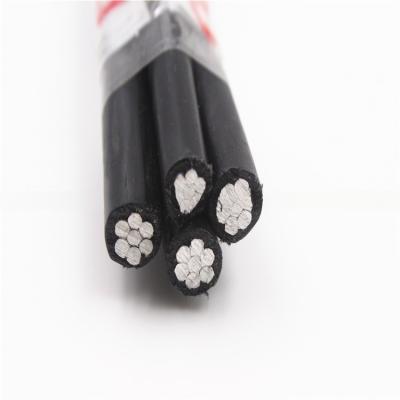 China Overhead Cable 4x16mm2 XLPE Insulation Aluminum Conductor Best 2024 Year Aobest ABC for sale