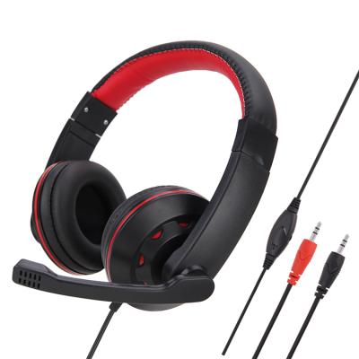 China Earphone OEM Call Center Headset 3.5mm Gaming SY721 Stereo Music Headset Wired With Rotatable Microphone for sale