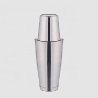 China Sustainable Factory 800ml Boston Stainless Steel Cocktail Shakers Direct Top Pieces 28 oz for sale