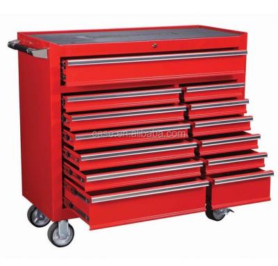 China US ALUMINUM GENERAL 13 SHOOTER INDUSTRIAL ROLL TOOL BOX for sale