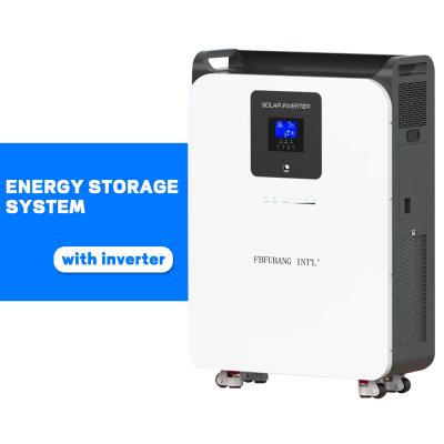 China 5kw 10kw 15kw 48v 200ah Lithium Solar Battery Energy Storage All In One for sale