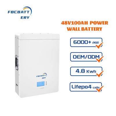 중국 태양력 벽 5 kw 리튬 이온 전지, Lifepo4 24v 200ah 태양 전지 팩 판매용