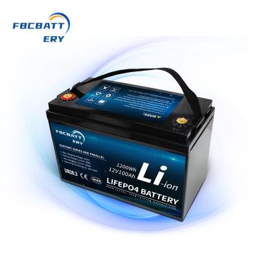 China Rechargeable Lithium Ion Battery , 12v 100ah Golf Cart Battery Pack for sale