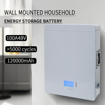 中国 壁の台紙48V 120AHのリチウム電池家の太陽PVのエネルギー蓄積電池 販売のため