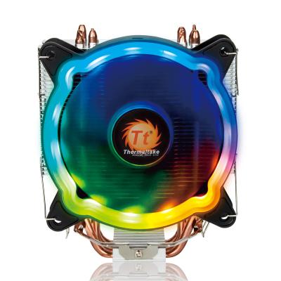 China Computer Case TT (Thermaltake) Rainbow D400P Time CPU Heatsink Fan (Multiple Platforms - Heat Pipe Support AM4-4 - RGB for sale