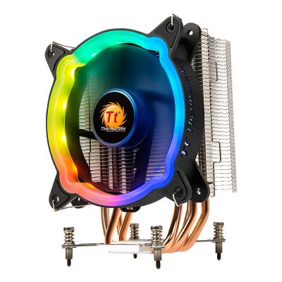 China Processor TT (Thermaltake) Rainbow D300P Shine Color CPU Heatsink Fan (Intel Platform - RGB - Tube 115 - X - 4 Heating for sale