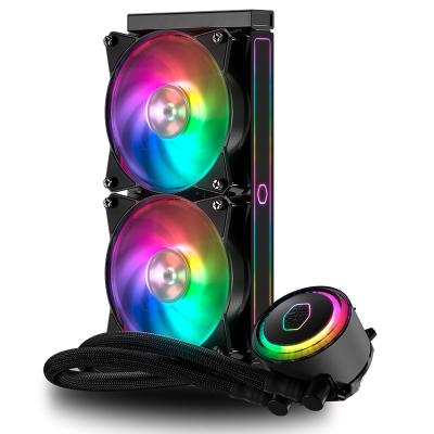 China Water-cooled CPU Fan G240S ARGB CPU Cooler Heatsink Desktop PC Fan Heatsink Silent Heat Pipe Computer Case Cooler Master CPU for sale