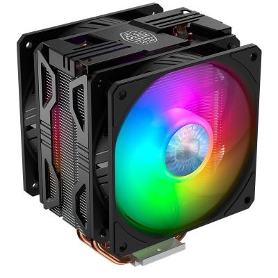 China Silent Air Cooled Heatsink CPU Fan T400 pro ARGB Silent Computer Case Cooler Master CPU Heatsink Heat Pipe Radiator Desktop PC Fan for sale