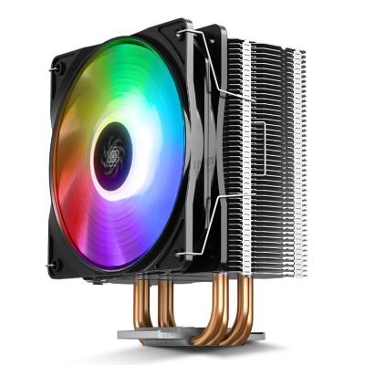 China ICE 400 Silent Computer CPU Case DEEPCOOL CPU Heatsink Desktop Fan Heat Pipe Air Cooled Heat Pipe Heatsink Ice 400 for sale